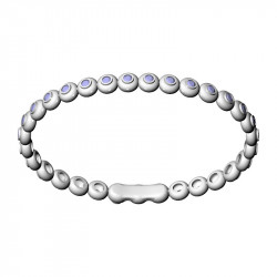 Tennis Bracelet, stones 2.5mm