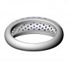 Classic Tapered Ring, Pavé, 16.5 mm