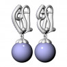Ethereal Pavé Pearl Earrings
